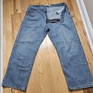 Levi’s 569 Loose Baggy Straight Denim Blue Jeans Skater Classic 38x29  See Descr